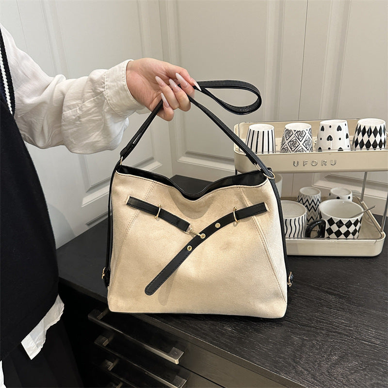 Trendy Fashion Large Capacity Totes Simple Bags