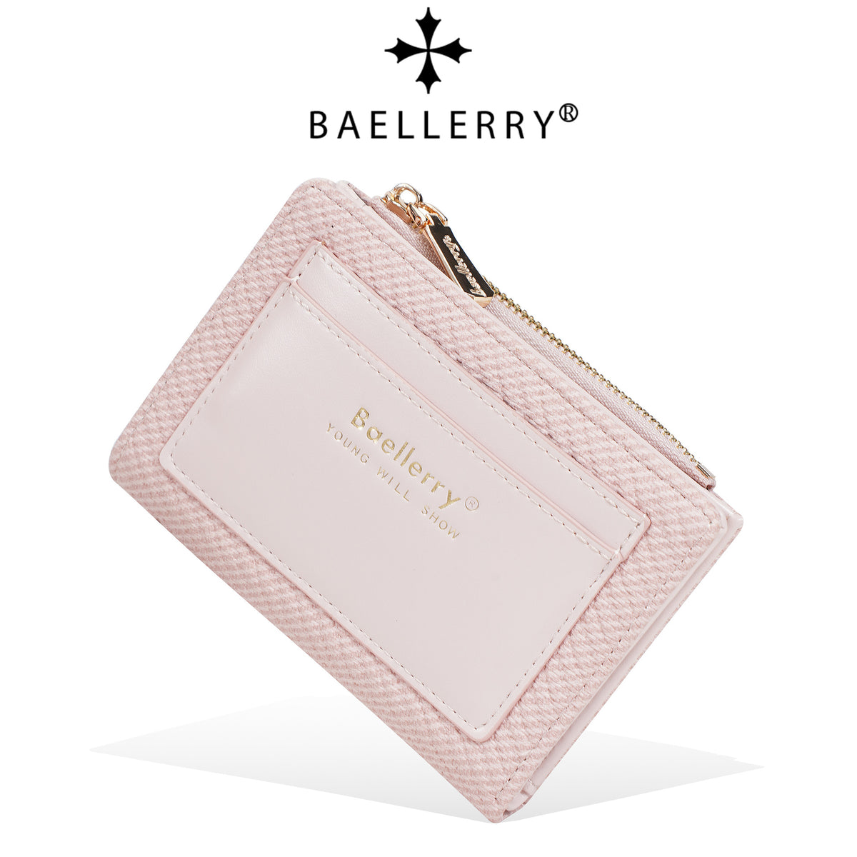 Women's Short Fashion Color Contrast Integrated High-grade Purses