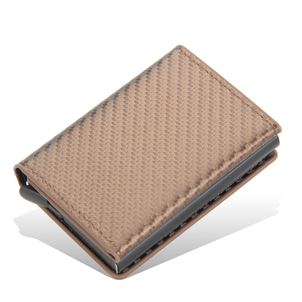 Metal Aluminum Box Short Credit Bank Card Holder