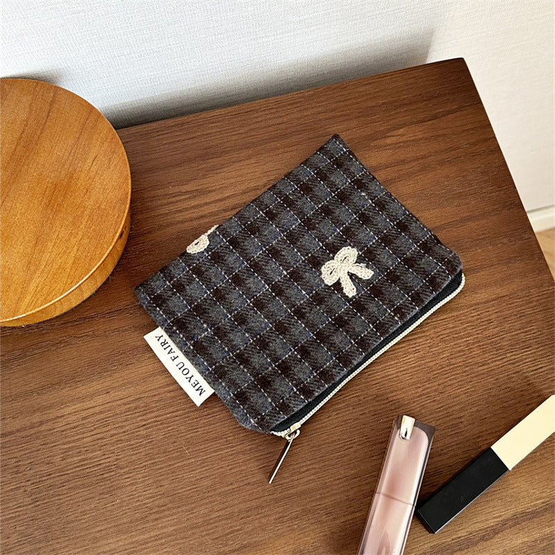 Valentine's Day Bow Female Niche Wash For Girlfriend Makeup Bag