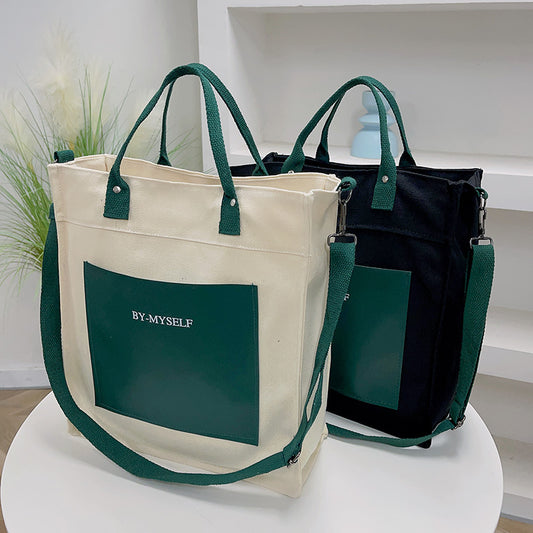 Canvas Mori Book Holding Class Commuter Handbags