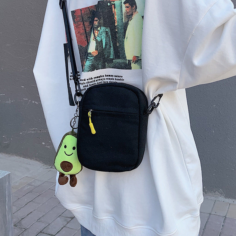 Women's Canvas Korean Style Pop Cute Women's Shoulder Bag