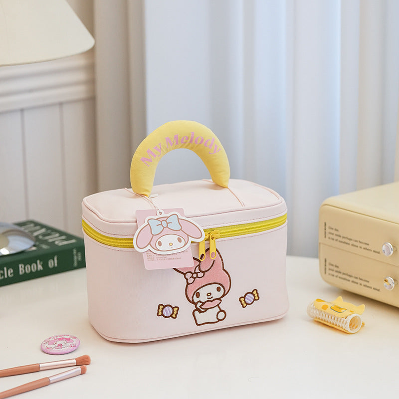 Cute Cartoon Portable Large Capacity Three-dimensional Cosmetics Bags