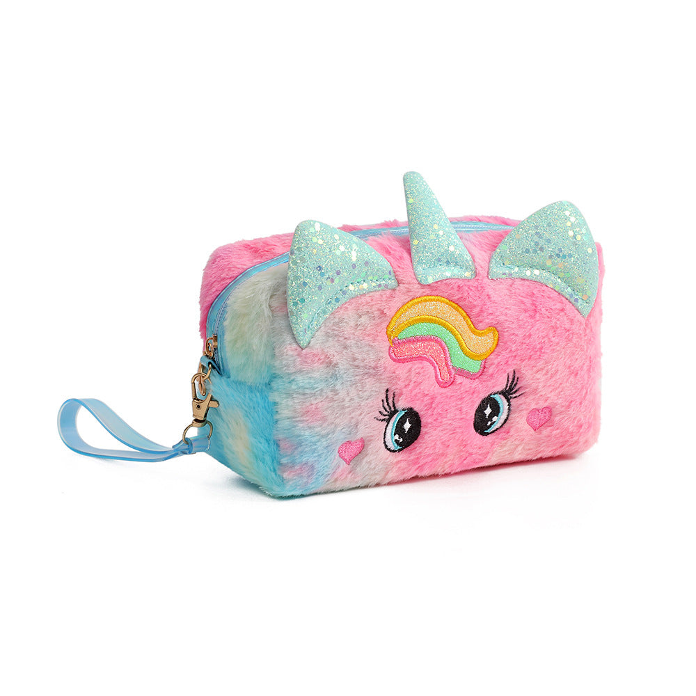 Unicorn Hand Carrying Toiletry Studying Stationery Bags