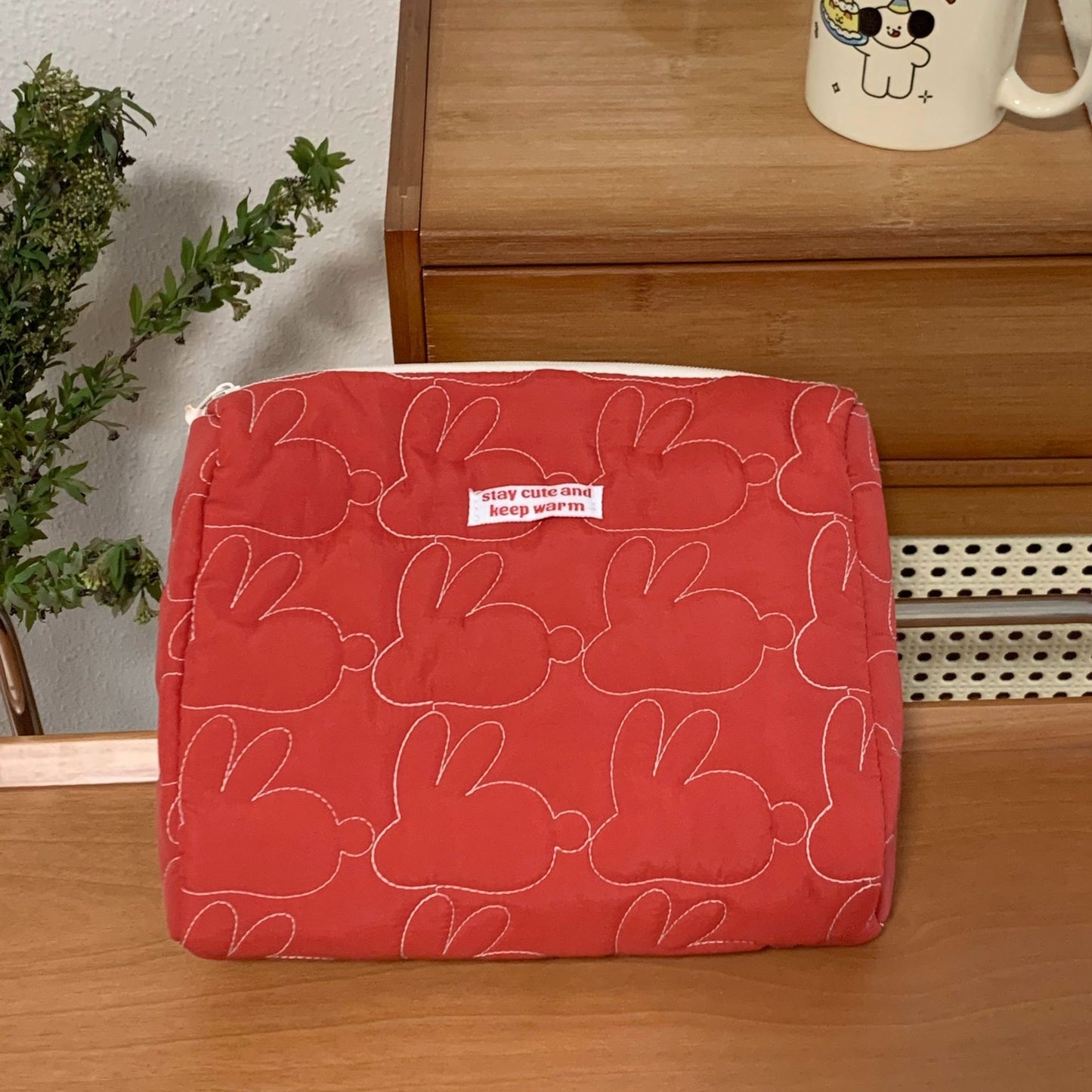 Storage Cotton Quilted Wind Portable Large Bags