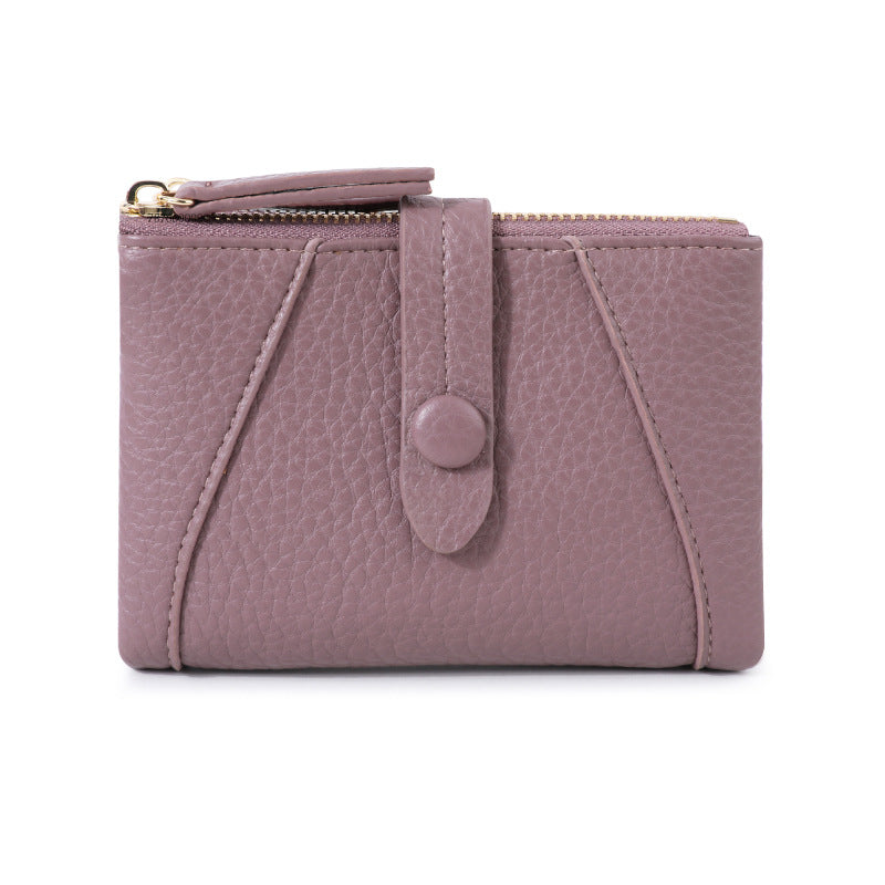 Women's Super Soft High-grade Large Capacity Bill Multiple Slots Ladies Wallet