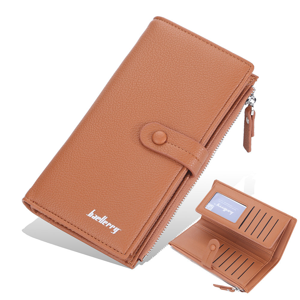 Women's Section Clasp Multiple Slots Fashion Mobile Purses