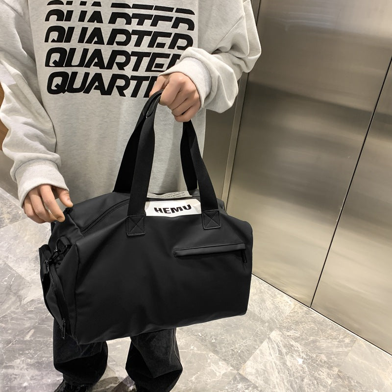 Women's & Men's & Fashion Short Street Large Capacity Travel Bags