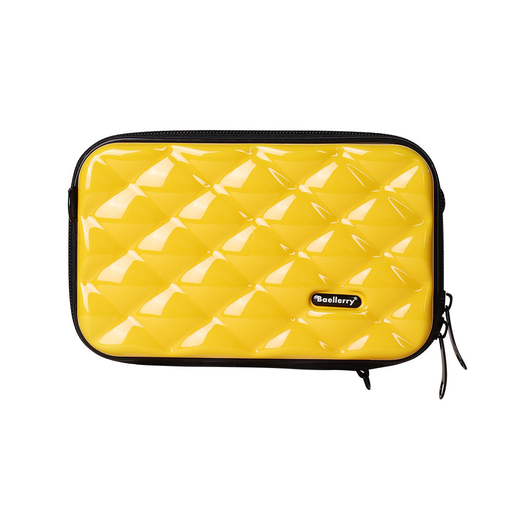Beautiful Women's Suitcase Hard Shell Storage Cosmetic Bags