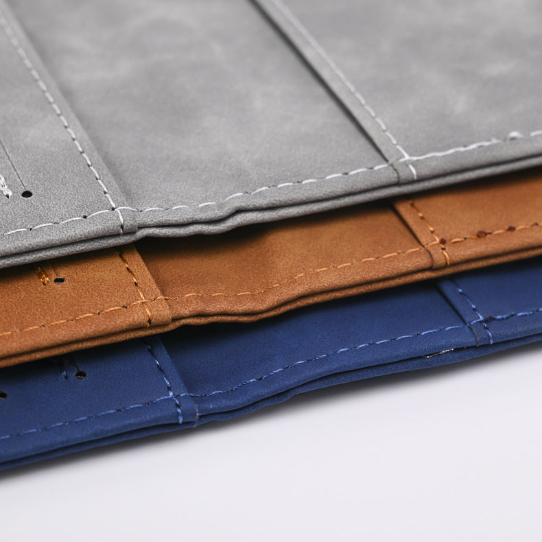 Passport Storage Leather Boarding Pass Cover Card Holder