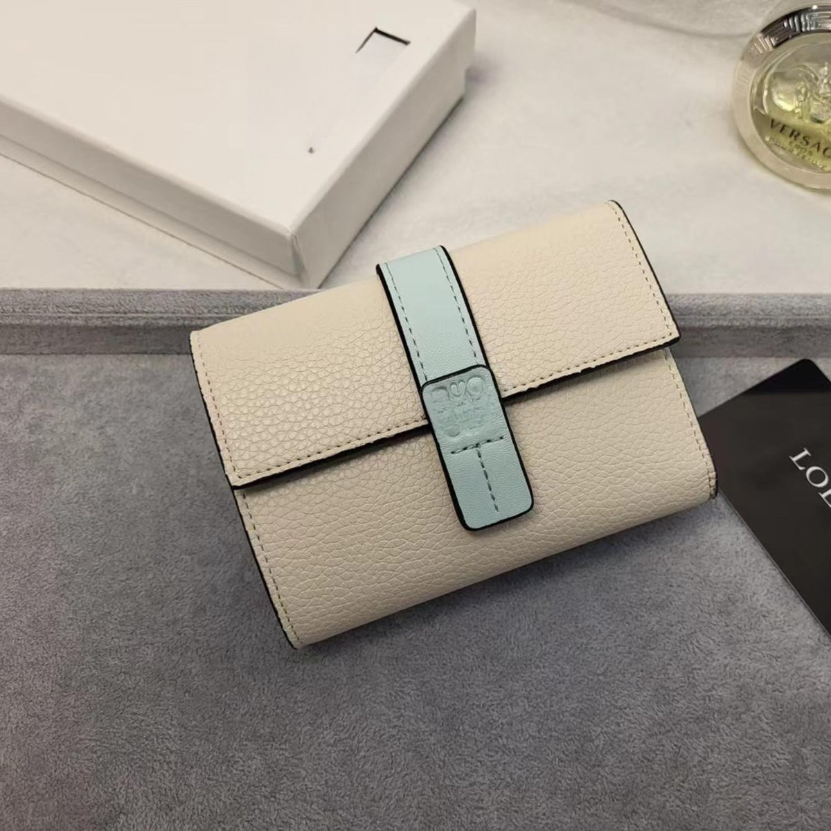 Women's & Men's Leather Short Color Stitching Multiple Slots Large Capacity Contrast Ladies Wallet