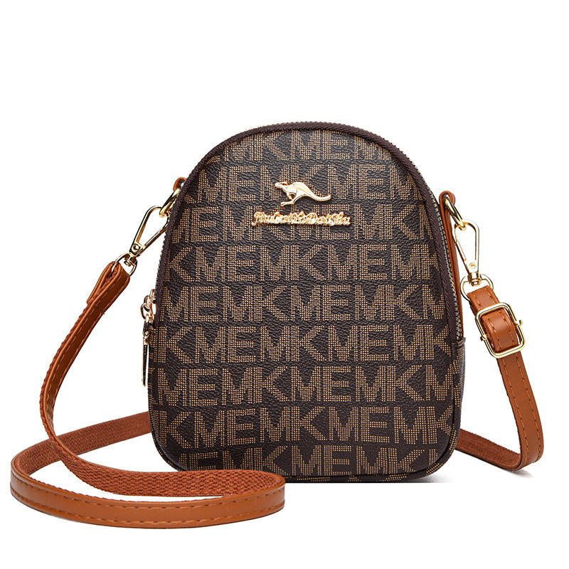 Women's Kangaroo Mobile Mini Light Luxury Minority Summer Shoulder Bags