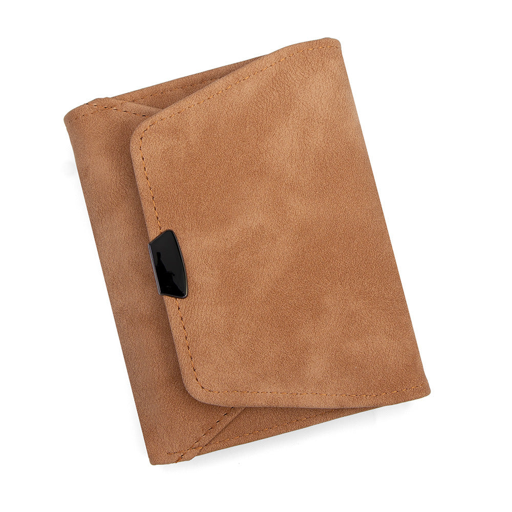 Women's Exquisite Embossed Two Fold Folding Side Bags