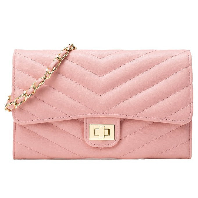 Women's High-grade Classic Style Chain Large Capacity Phone Bags