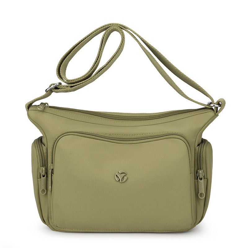 Women's Simple Solid Color Lightweight Fashion Commuter Women's Shoulder Bag