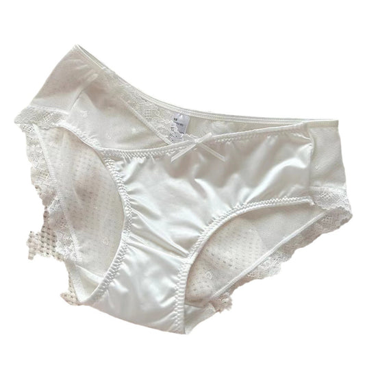 Women's Under The Moon French Satin Underwear Pure Sexy Panties