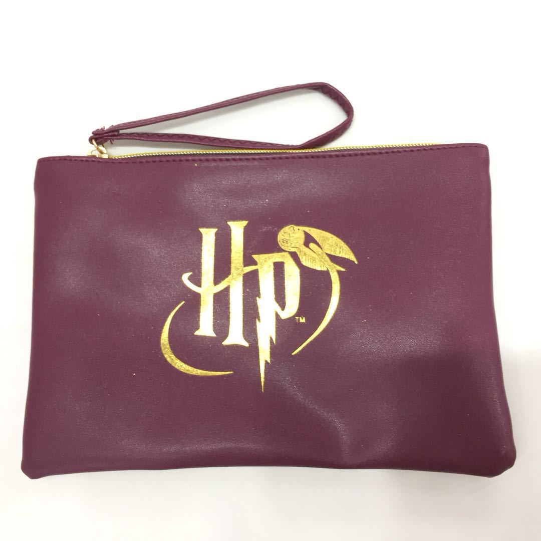 Women's Retro Brown Stitching Contrast Color Hogg Coin Purses