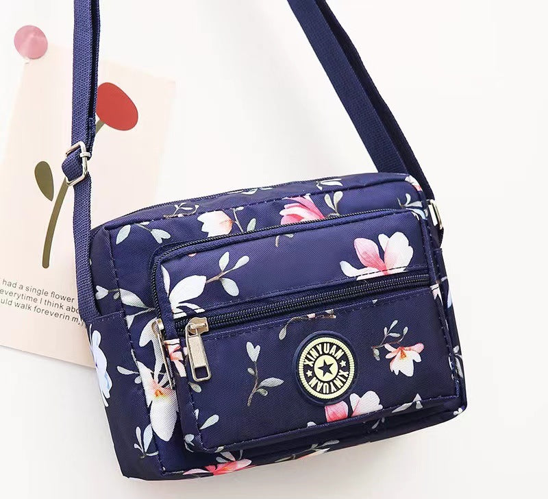 Women's Floral Cloth Stall Night Market Large Crossbody Bags