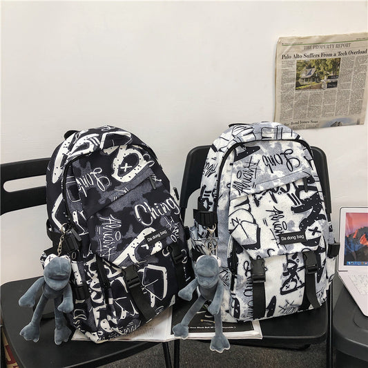 Male College Large Capacity High Junior Fashion Backpacks