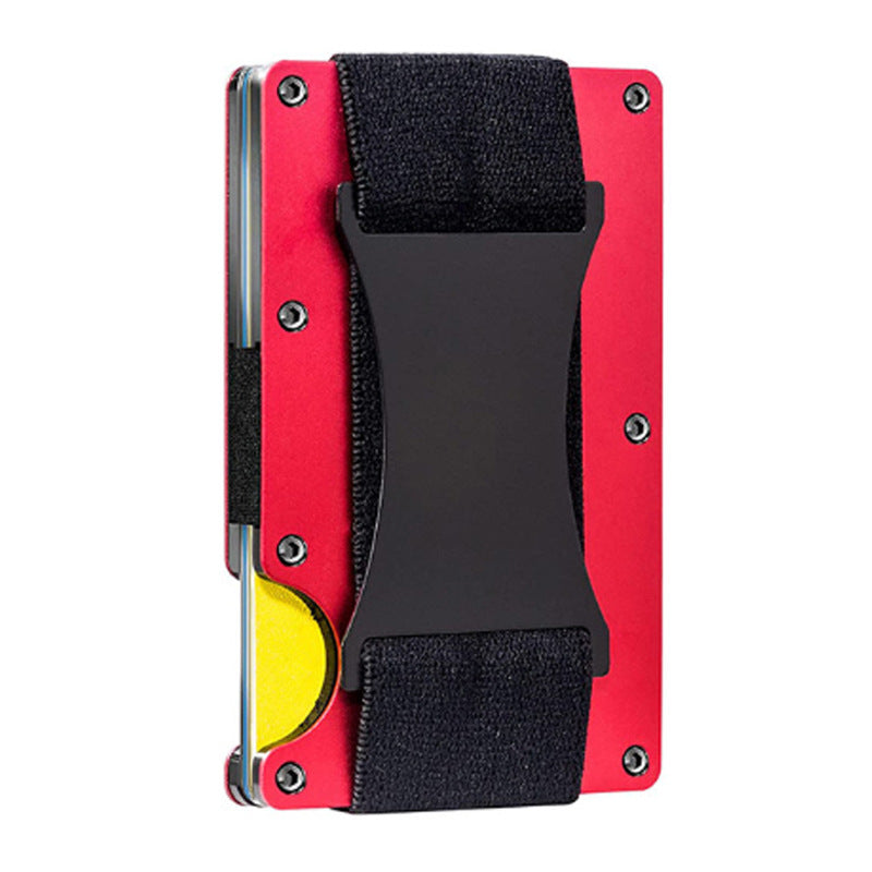 Metal Carbon Fiber Swiping Blocking Technology Card Holder