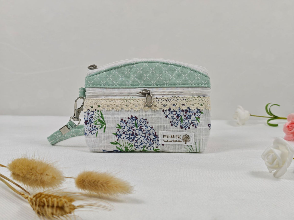 Women's Sweet Floral Cotton Storage Daily Matching Ladies Wallet