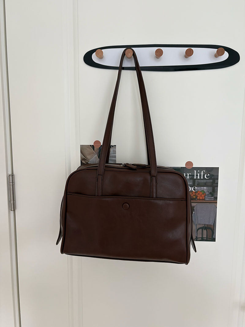 Women's Style Pillow Retro Commuter Portable Large Shoulder Bags