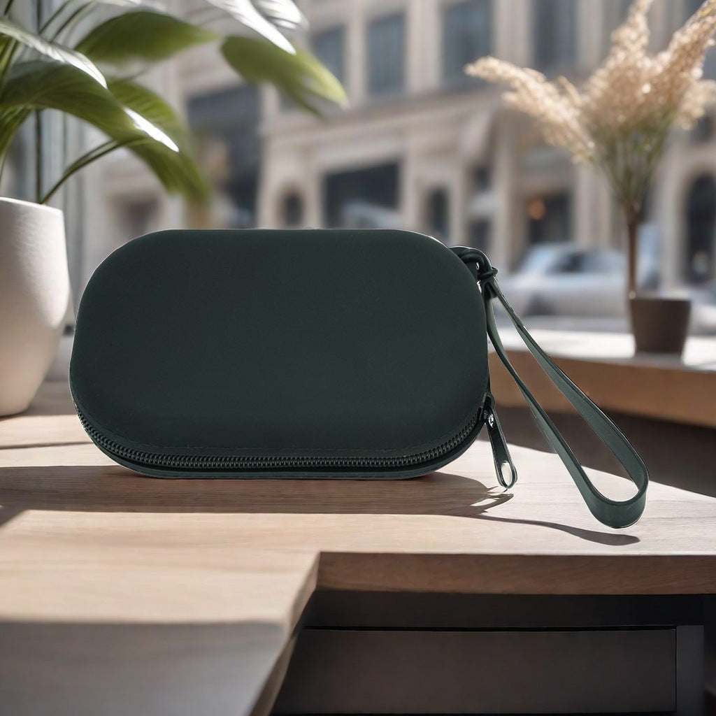 Silicone Object Storage Oval Bank Earphone Cosmetic Bags