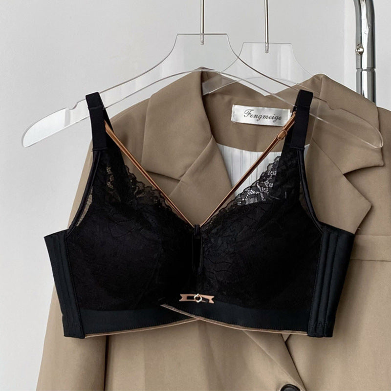 Women's Push Up Breast Holding Radiation Lace Lingerie Sets