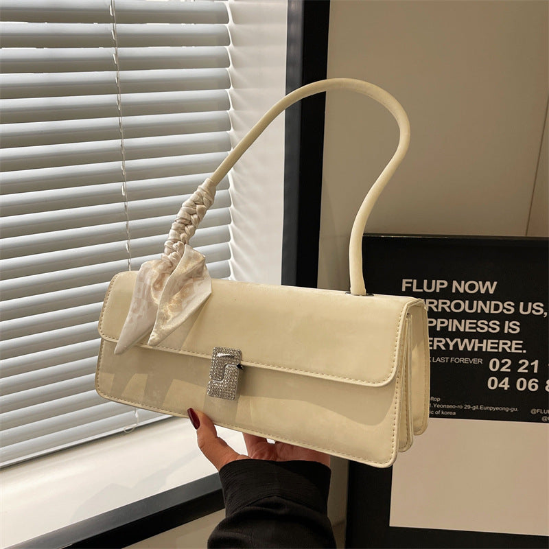 Women's Western Style Sier For French Minority Underarm Bags