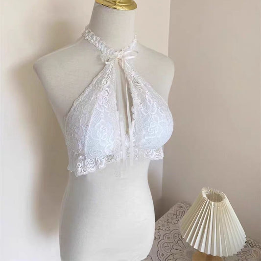 Halter Underwear Pure Desire Style Wireless Bandeau Back Shaping Lingerie Sets