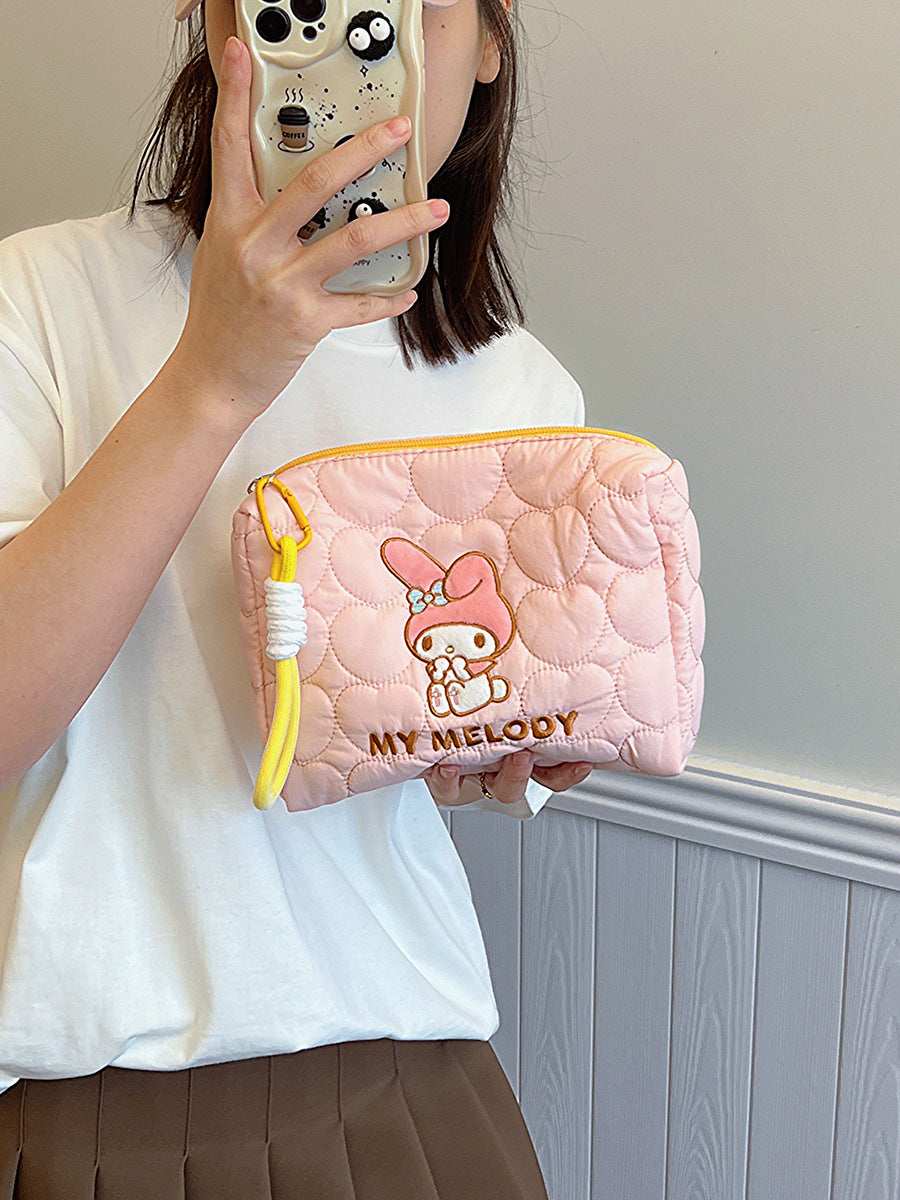 Cute Storage Good-looking Large Capacity Heart Cosmetic Bags