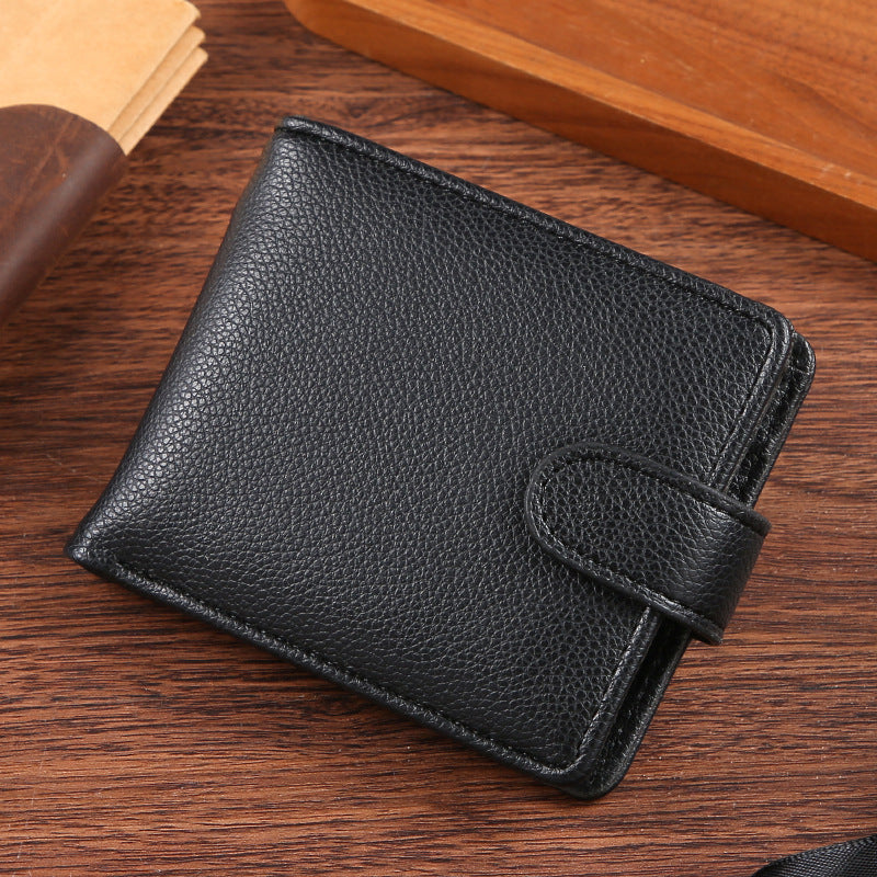 Versatile Men's Retro Large Capacity Leather Men's Wallet