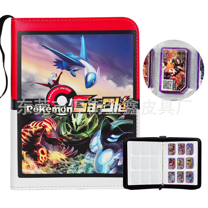 Meng Ao Le Binder Grid Magic Zipper Card Holder