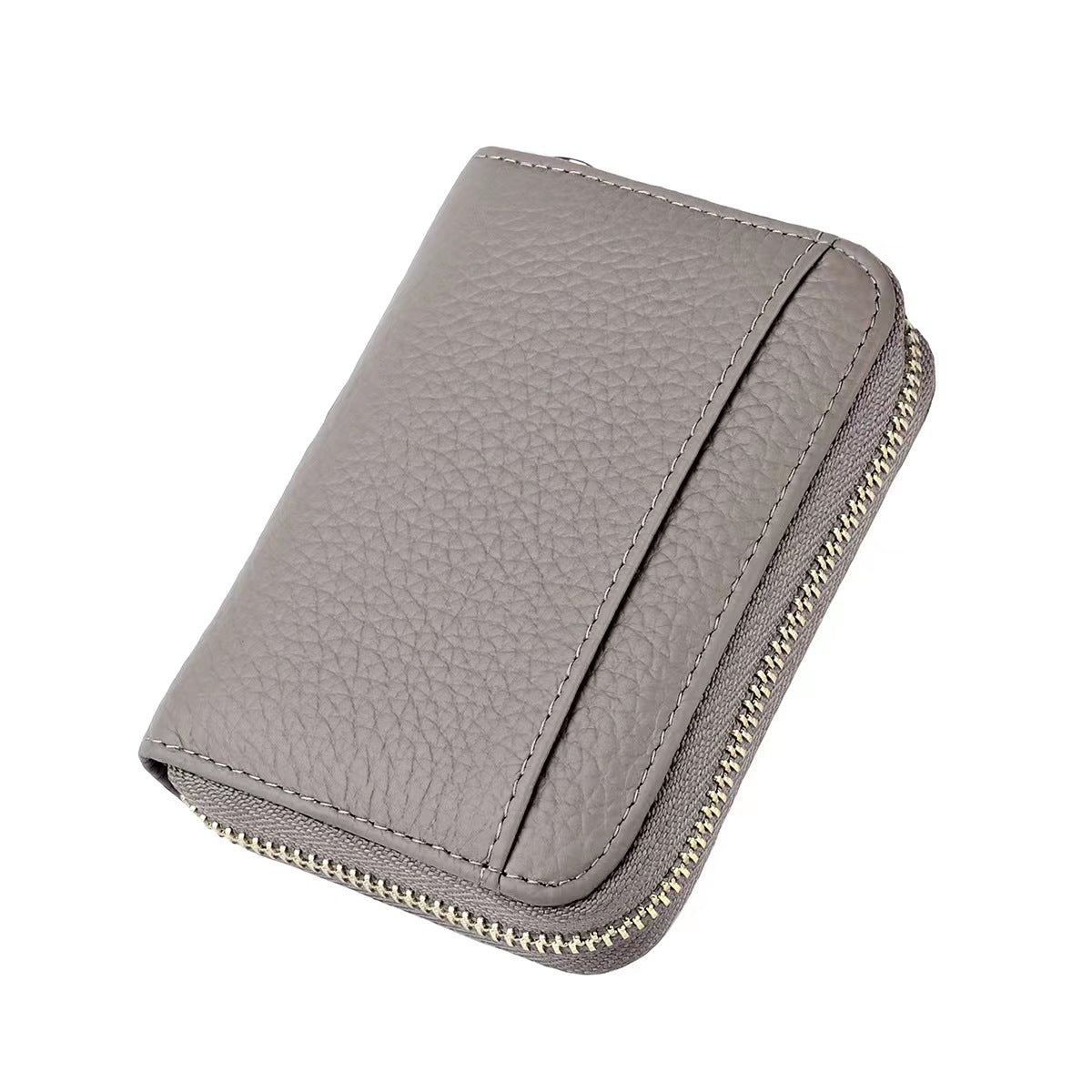 Women's & Men's & Leather High Sense Cowhide Organ Card Holder