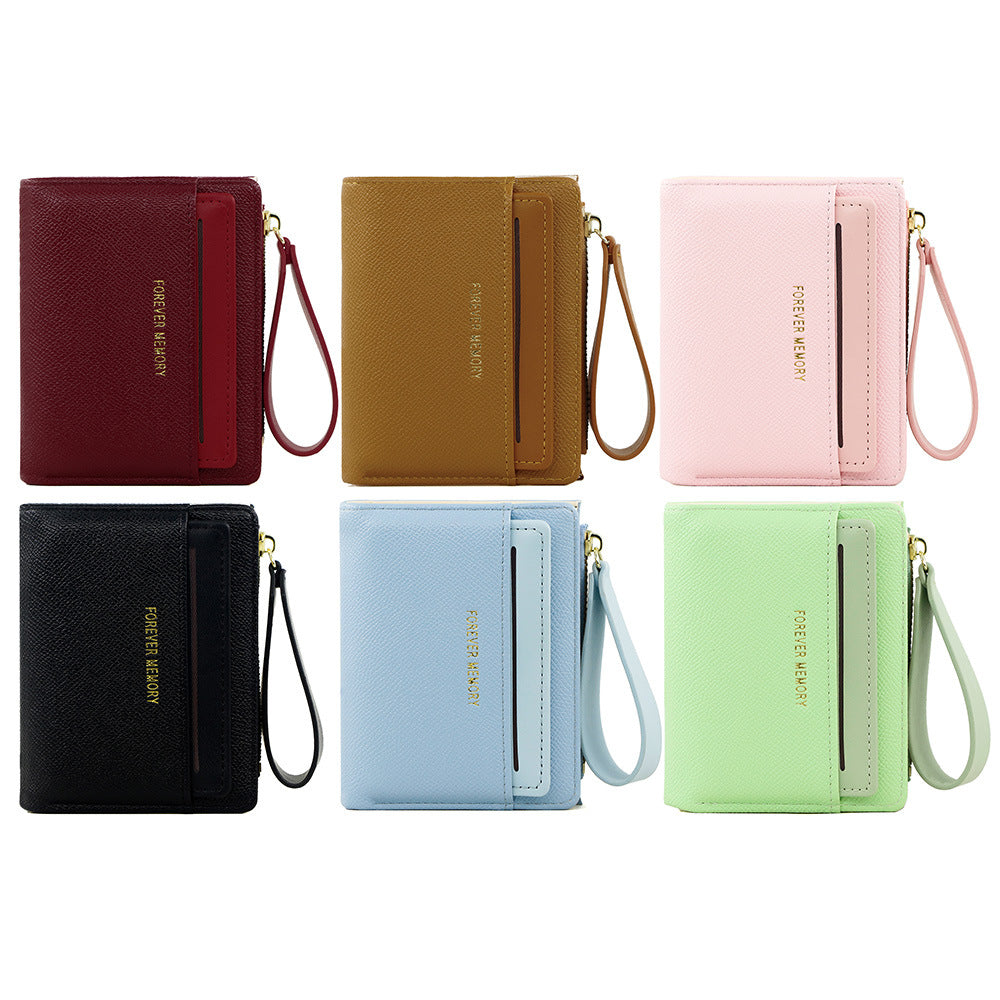 Versatile Women's Style Multiple Slots Short Ladies Wallet