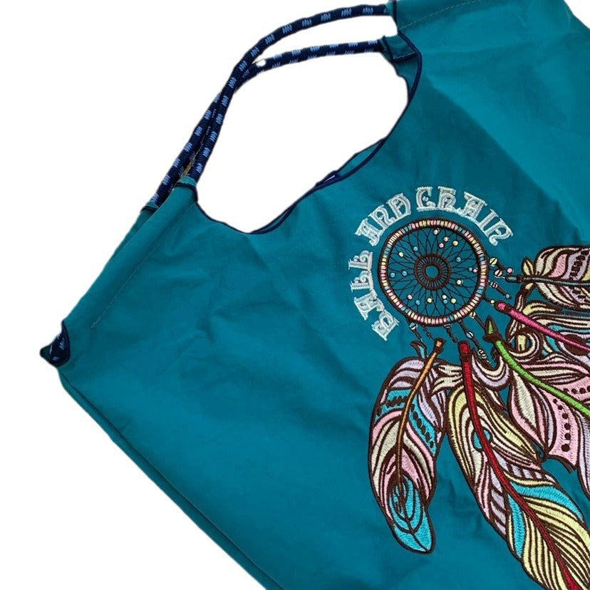 Minority Embroidered Environmental Protection Cloth Female Large Capacity Totes Handbags