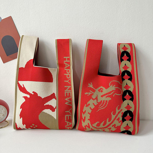 Red Festive Gift High Sense Fortune Bags