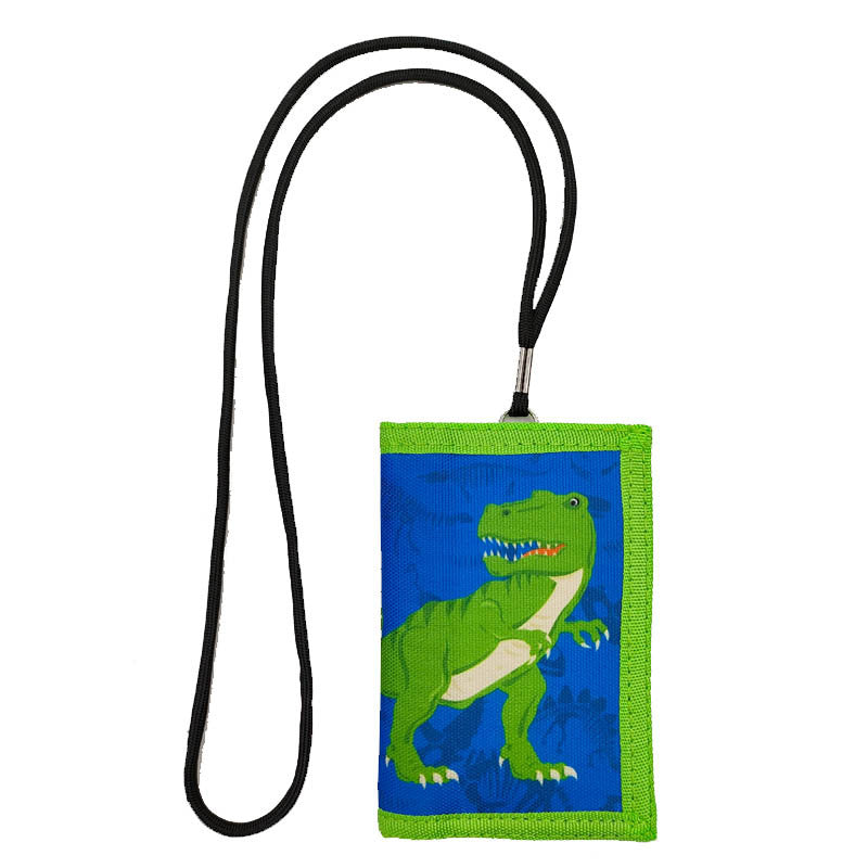 Lanyard Cartoon Animation Unicorn Gift Folding Men's Wallets