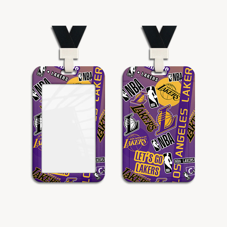 Lakers Warriors Nets Clippers Campus Shuttle Name Card Holder