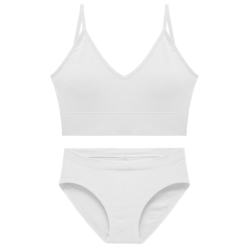 Women's Sexy Small Chest Push Up Base Lingerie Sets