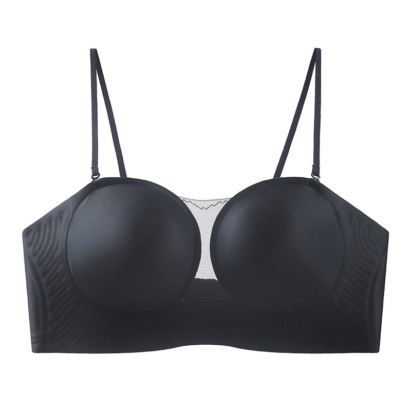 Women's Breast Exaggerating Seamless Soft Support Beauty Back Tube Top Bras