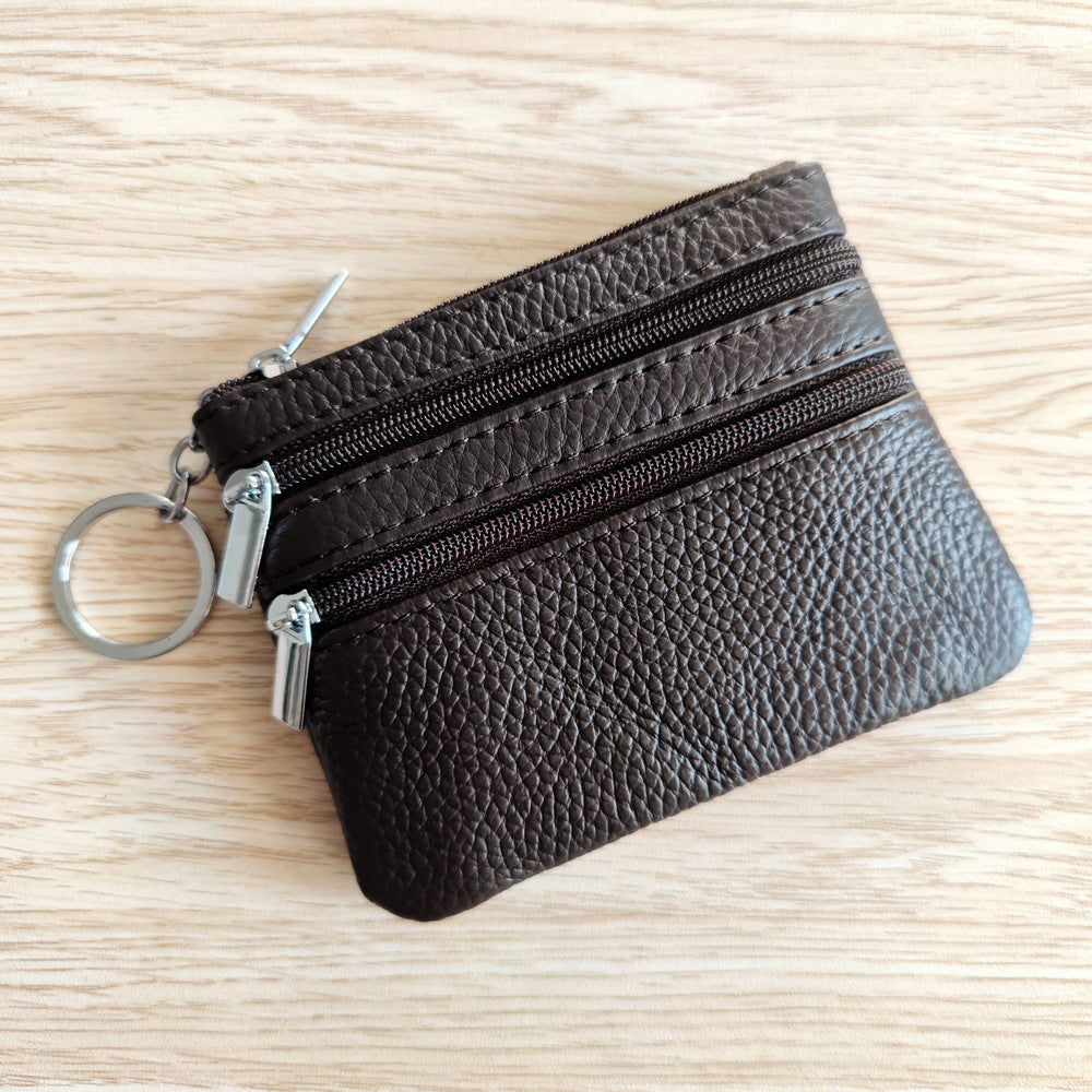 Women's Genuine Leather Business Short For Card Holder