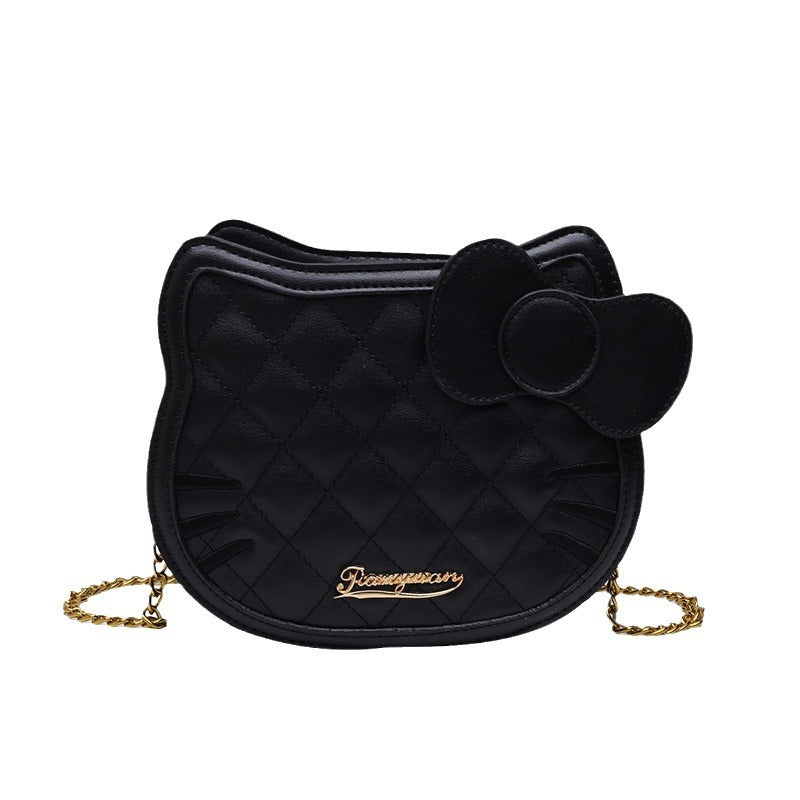 Women's & Men's Niche Rhombus Chain Female Versatile Cute Bags