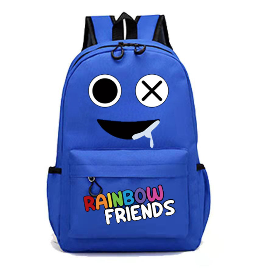 Trendy Rainbow Friends Game Modeling Cartoon Backpacks