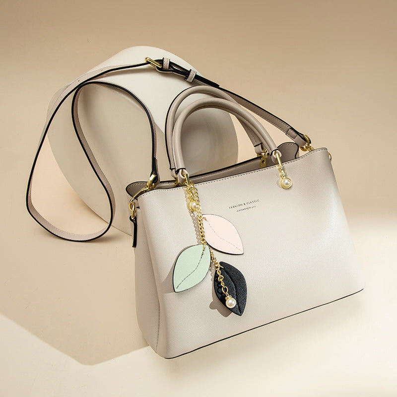 Women's Fashion Simple Light Luxury Genuine Leather Bags