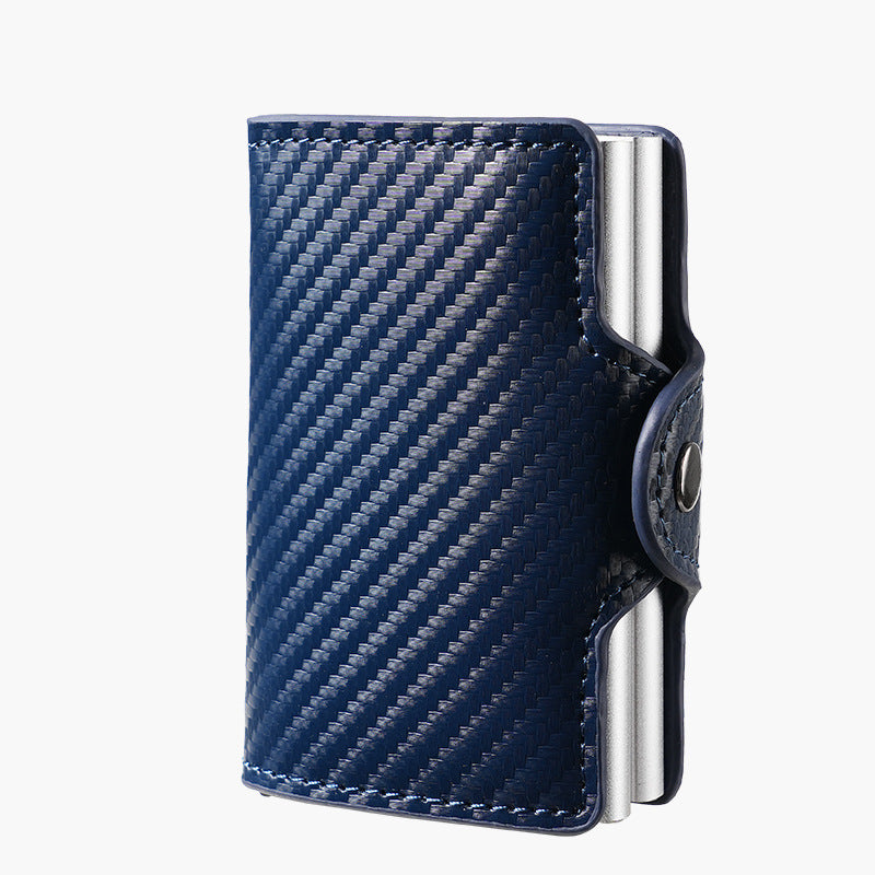 Slots Antimagnetic Man Pair Aluminum Box Men's Wallets