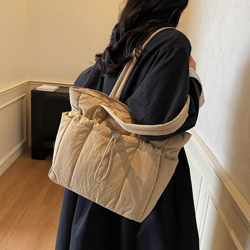 Nylon Bread Lazy Commute Minimalist Class Large Women's Shoulder Bag