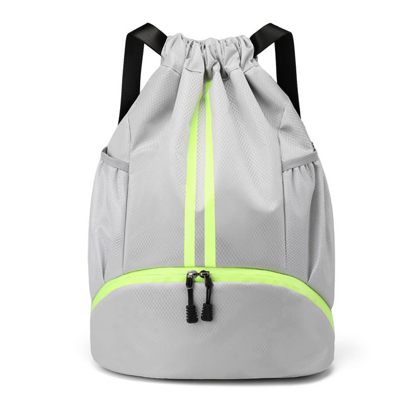 Women's & Men's & Drawstring Lightweight Basketball Oxford Cloth Backpacks