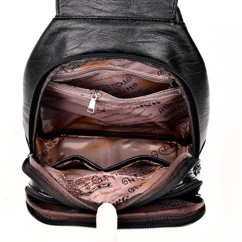 Women's Korean Style Leisure Tourism Fashion Waterproof Backpacks