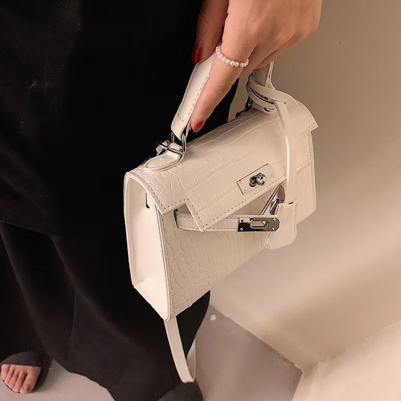Women's Versatile Fashion Crocodile Pattern Portable Crossbody Bags